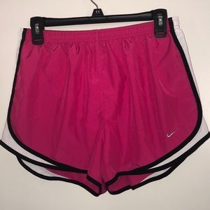 Pink Nike shorts